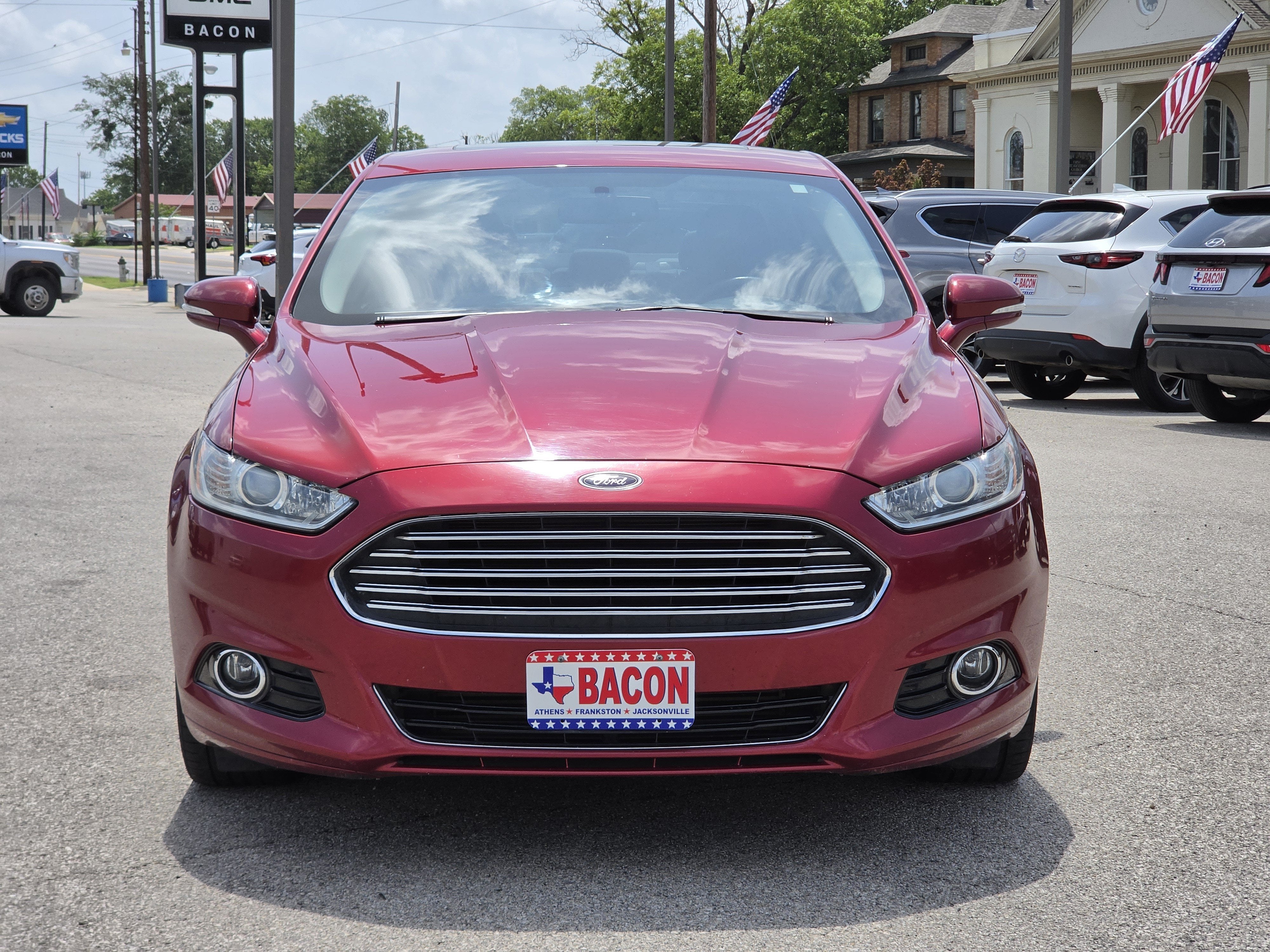 Used 2014 Ford Fusion Titanium with VIN 3FA6P0K90ER336472 for sale in Athens, TX